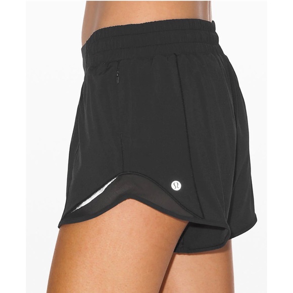 lululemon athletica Pants - Lululemon Hotty Hot Short II *Long 4" Black
